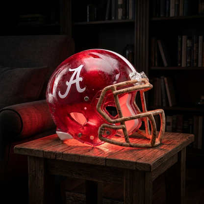 Handmade College Football Lamps
