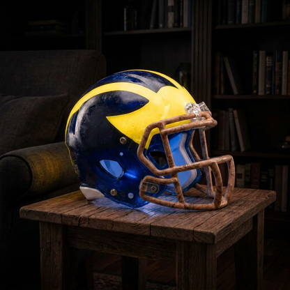 Handmade College Football Lamps