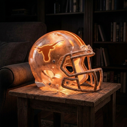 Handmade College Football Lamps