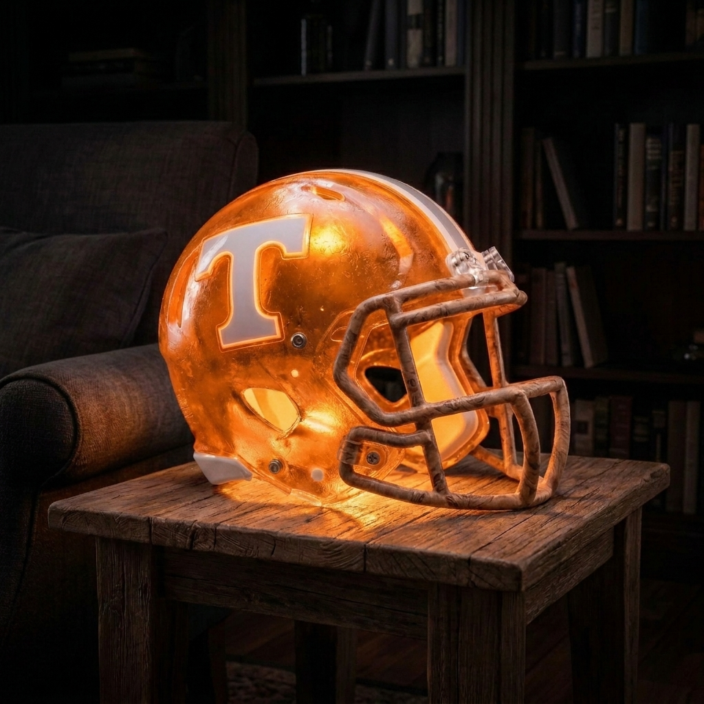 Handmade College Football Lamps