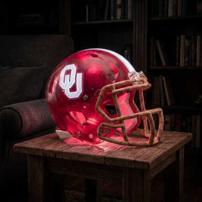 Handmade College Football Lamps