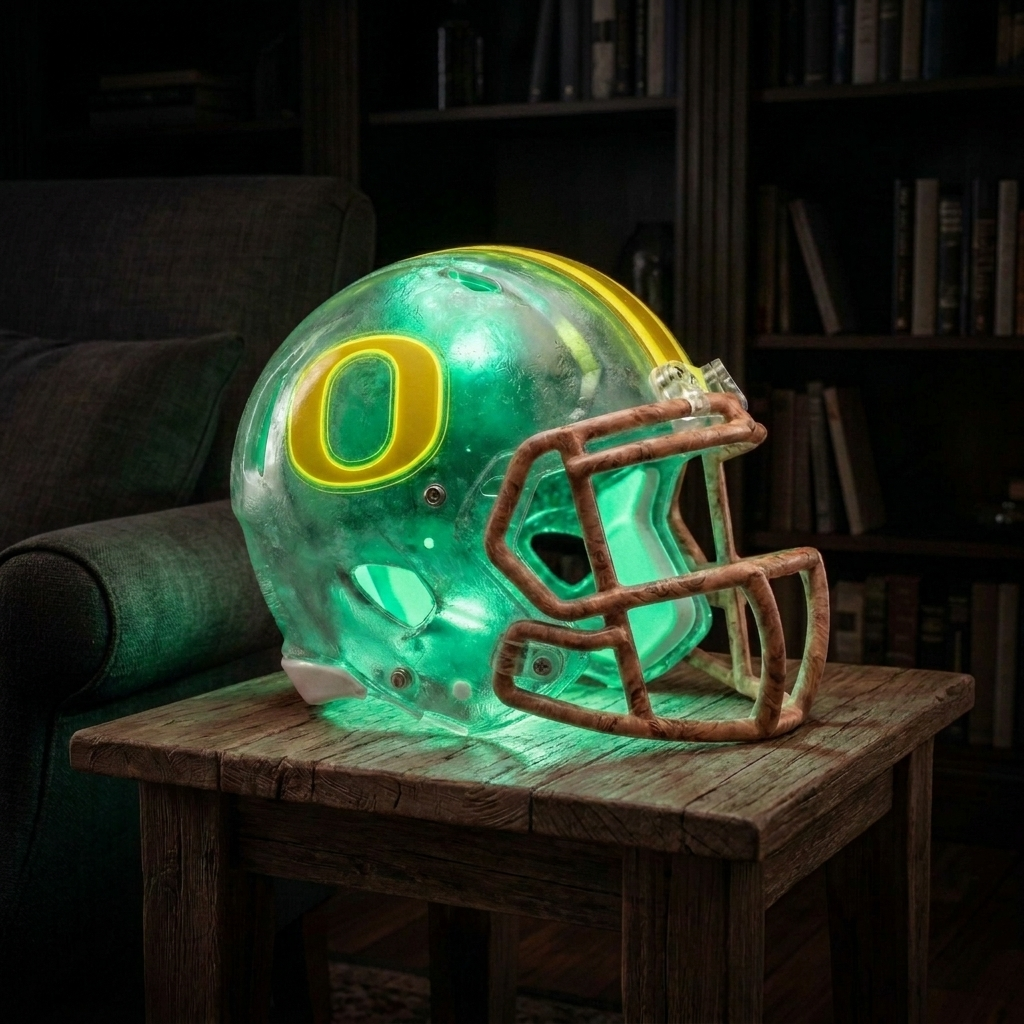 Handmade College Football Lamps
