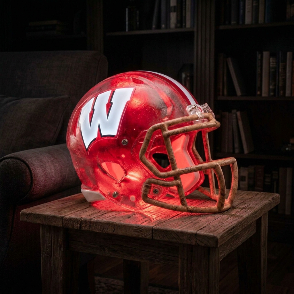 Handmade College Football Lamps