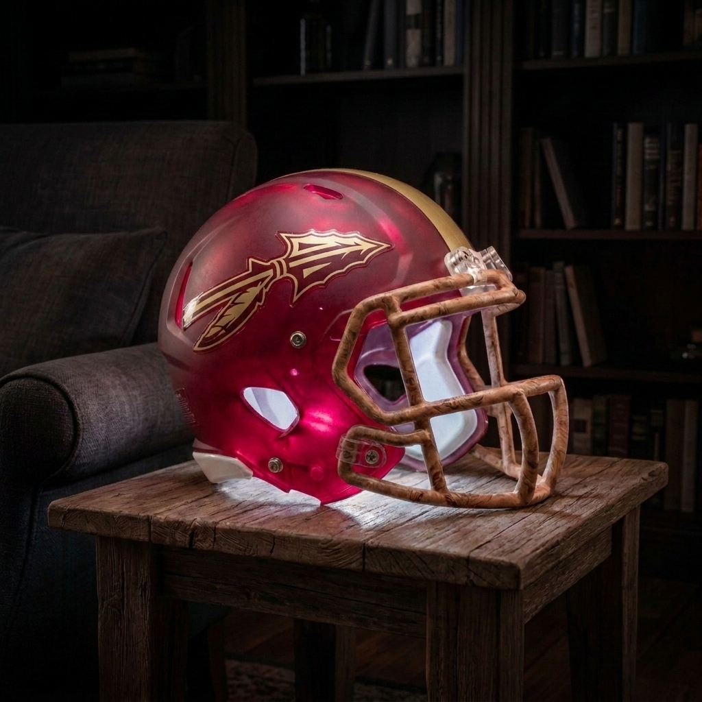 Handmade College Football Lamps