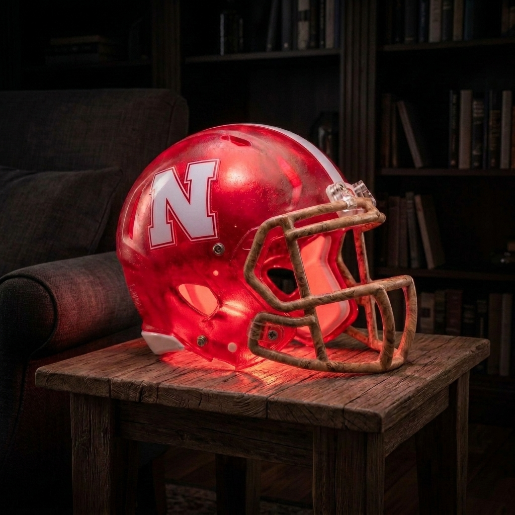 Handmade College Football Lamps
