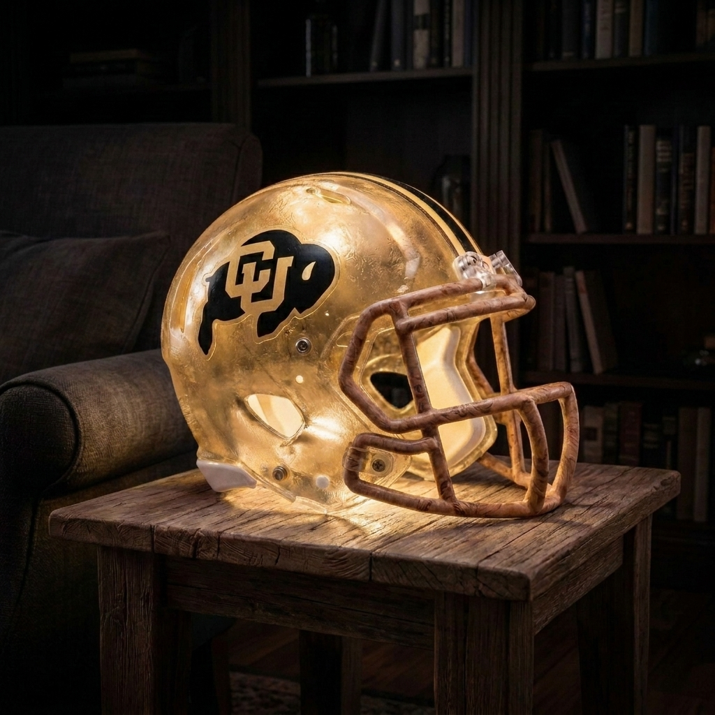 Handmade College Football Lamps
