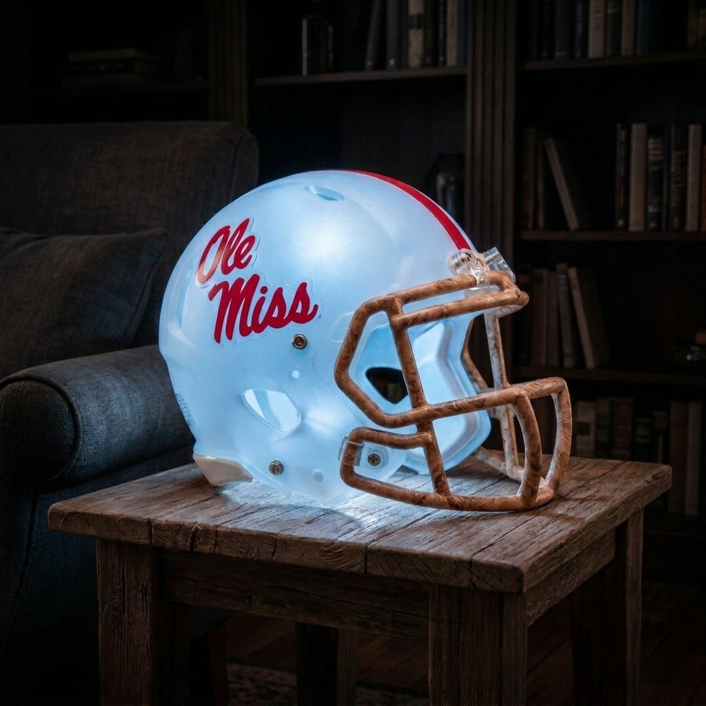 Handmade College Football Lamps