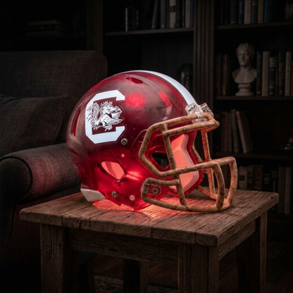 Handmade College Football Lamps