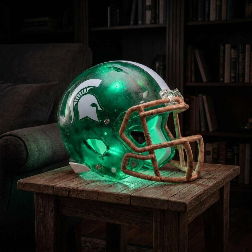 Handmade College Football Lamps