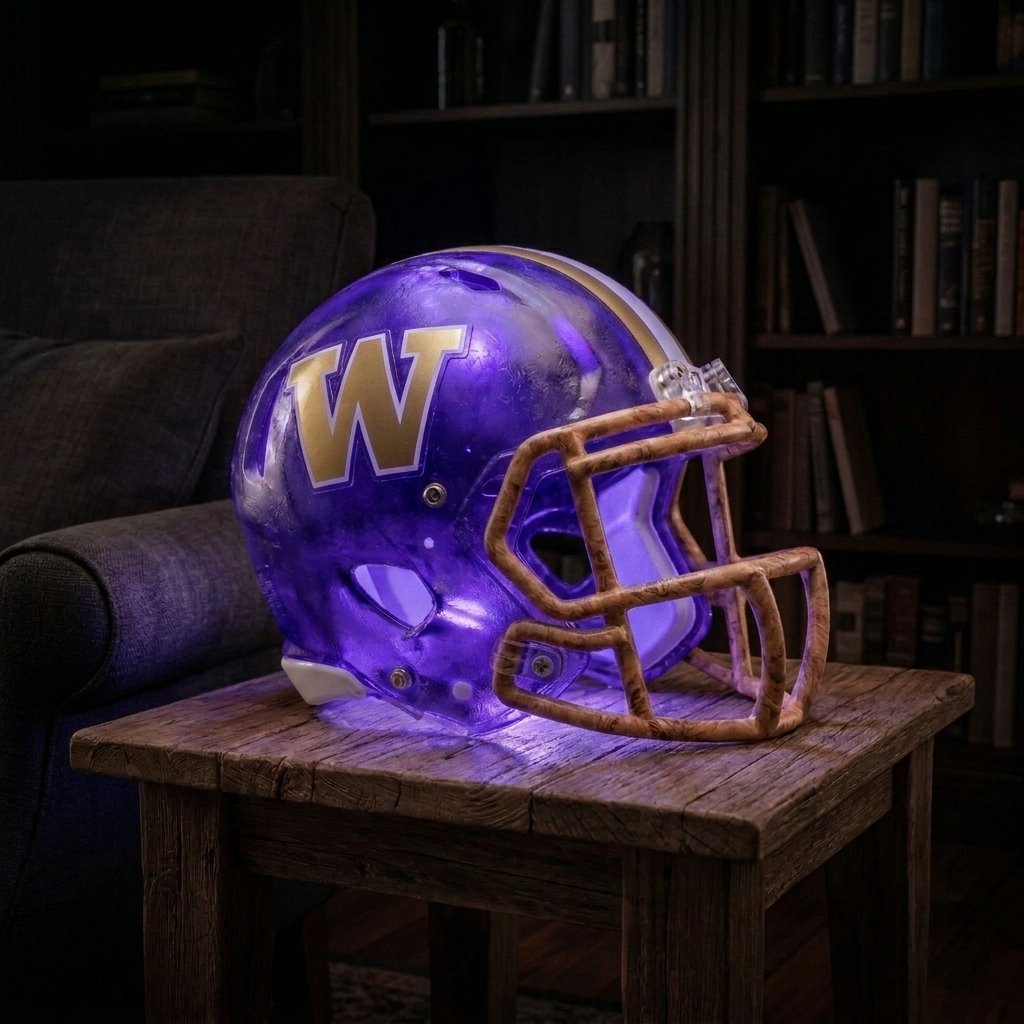 Handmade College Football Lamps