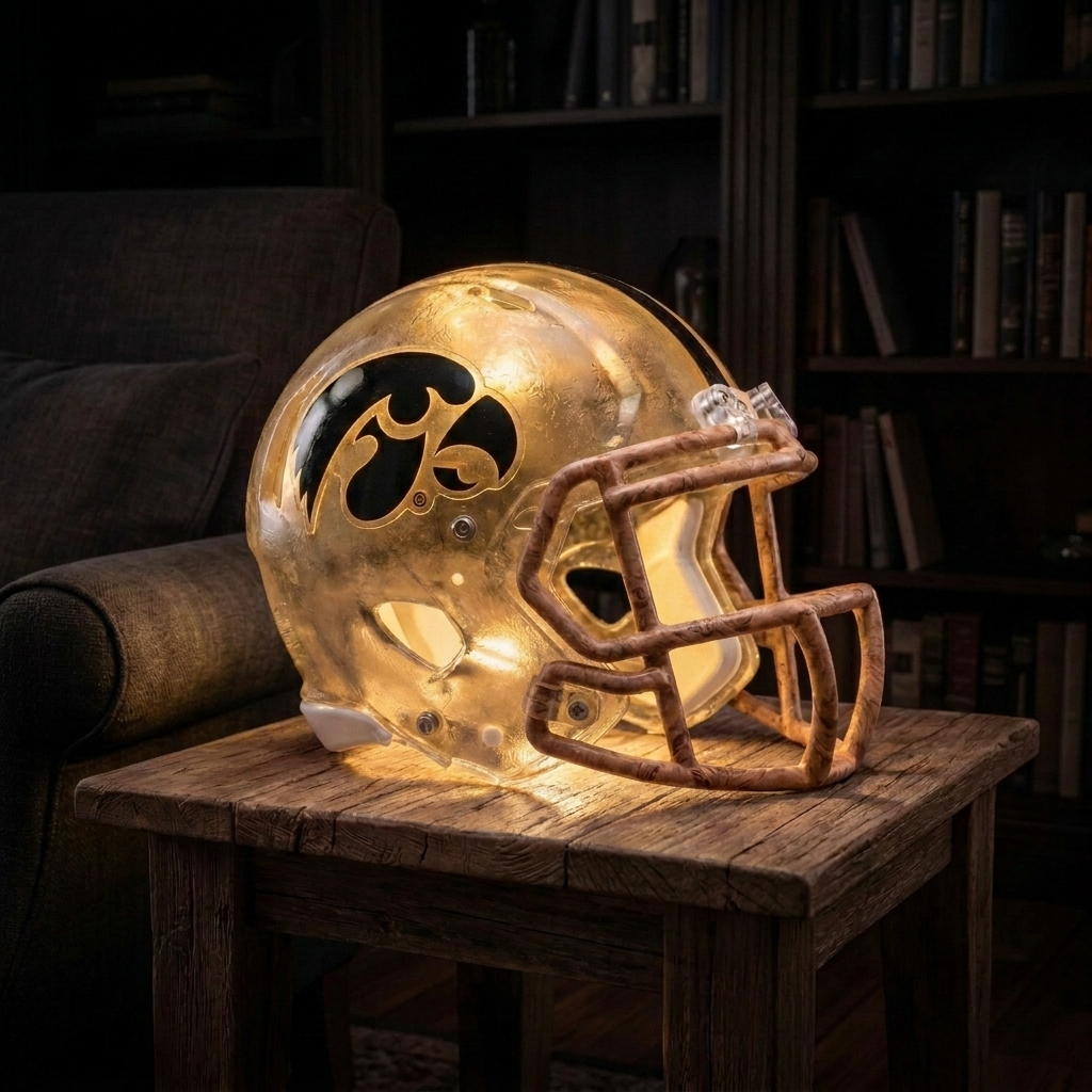 Handmade College Football Lamps