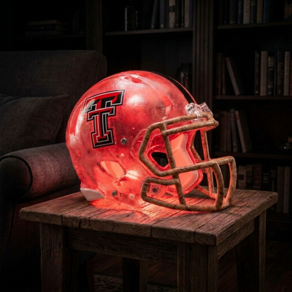 Handmade College Football Lamps