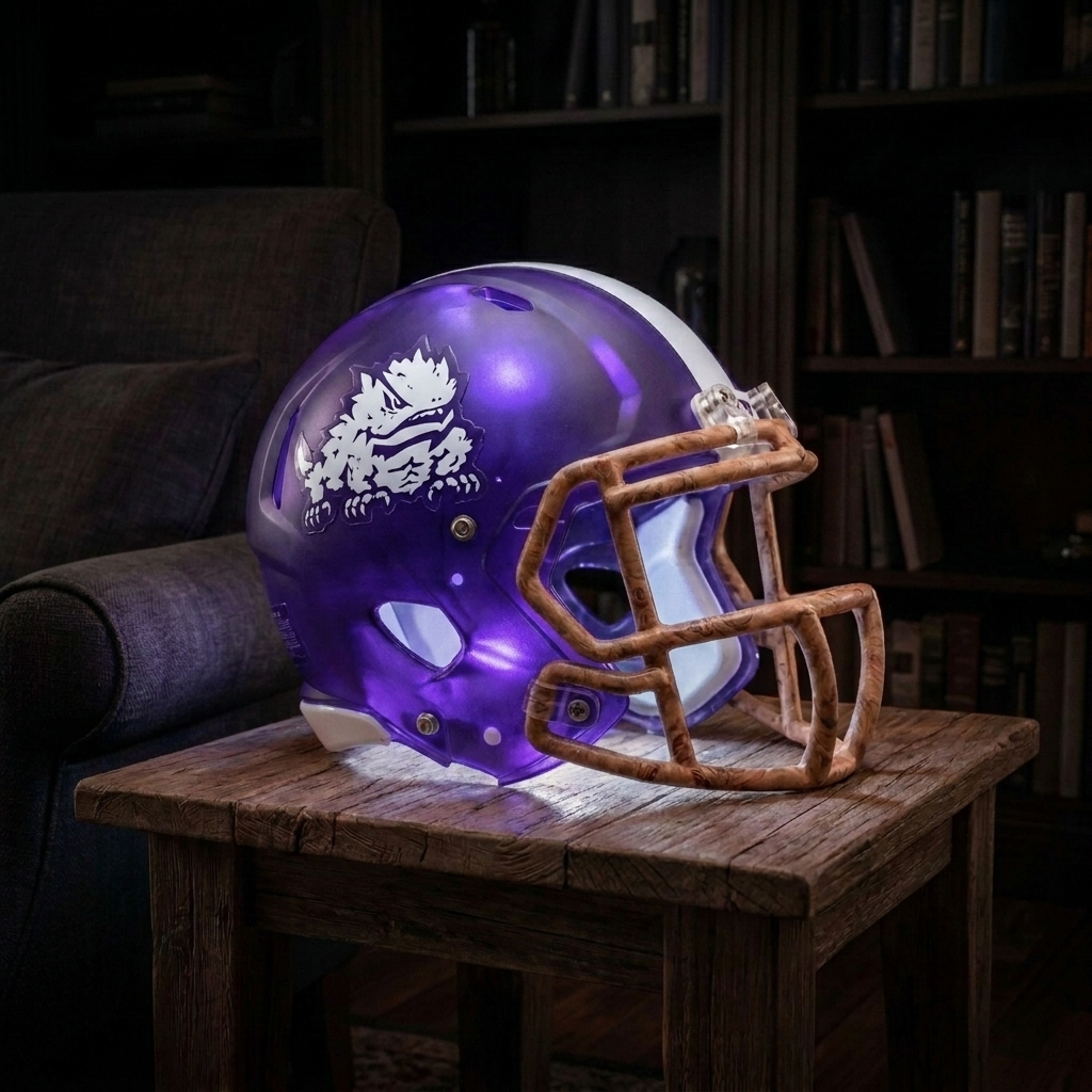 Handmade College Football Lamps