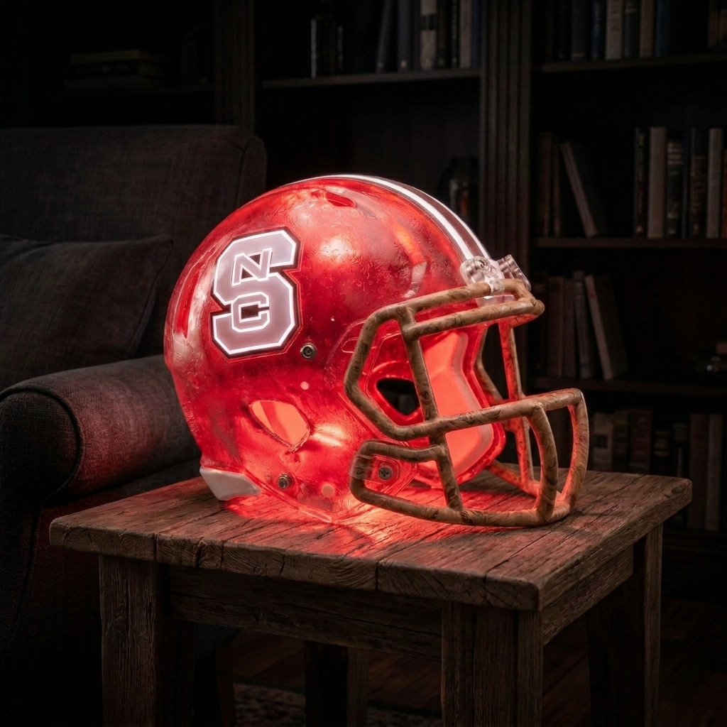 Handmade College Football Lamps