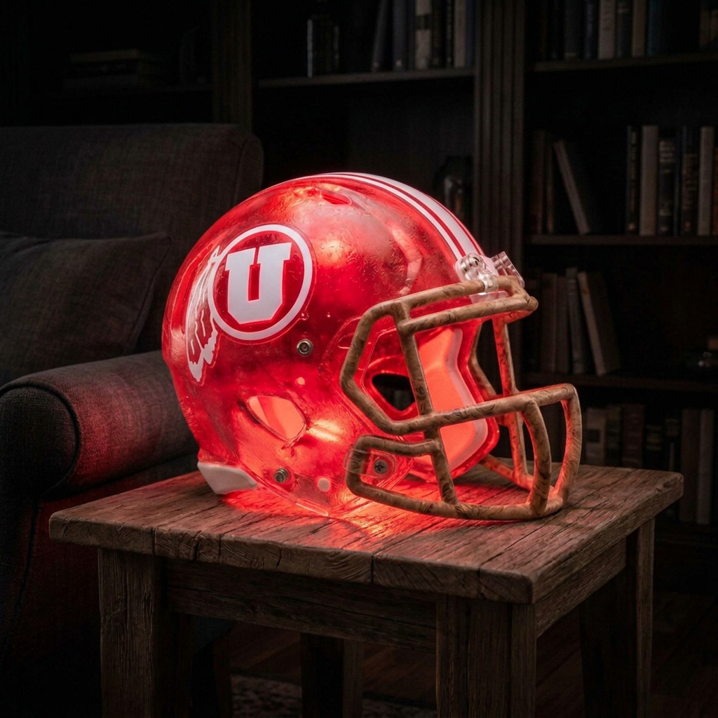 Handmade College Football Lamps