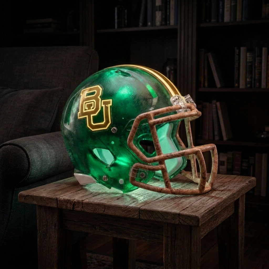 Handmade College Football Lamps