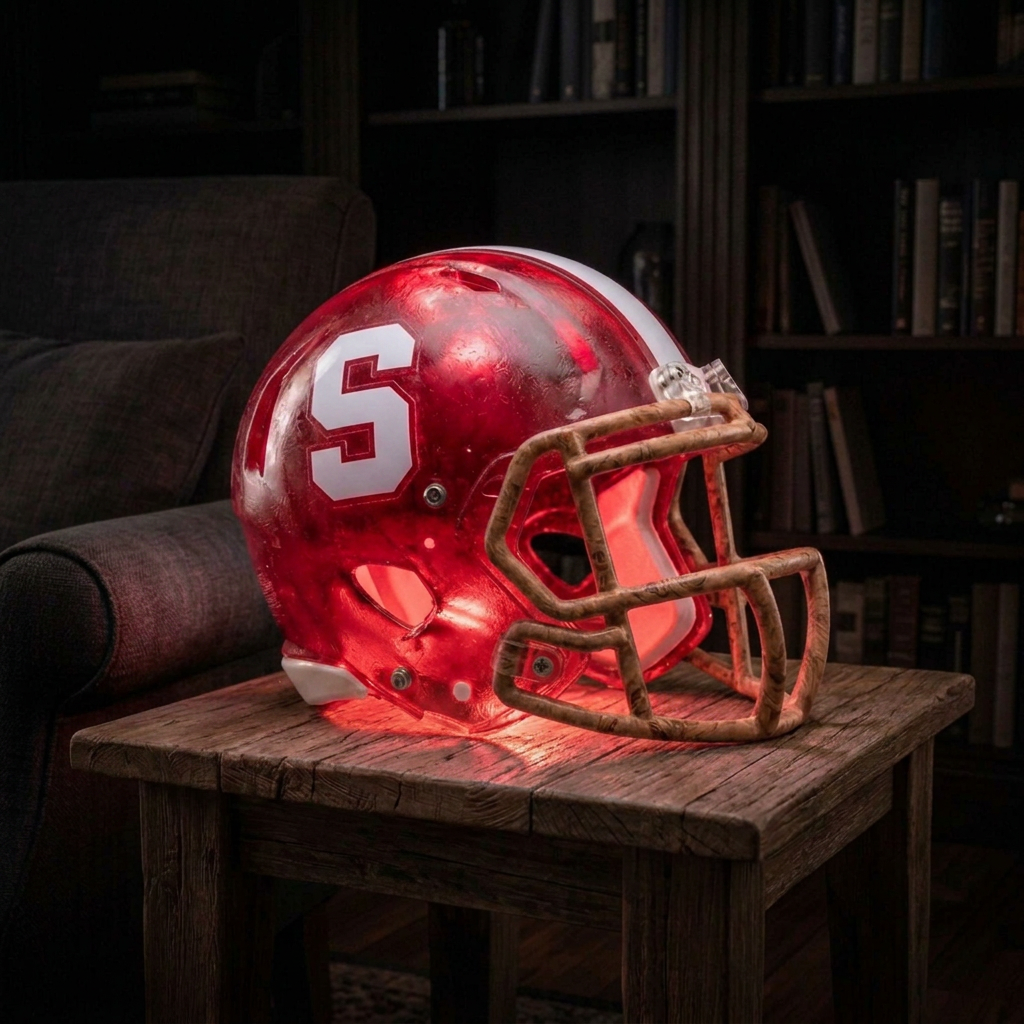 Handmade College Football Lamps
