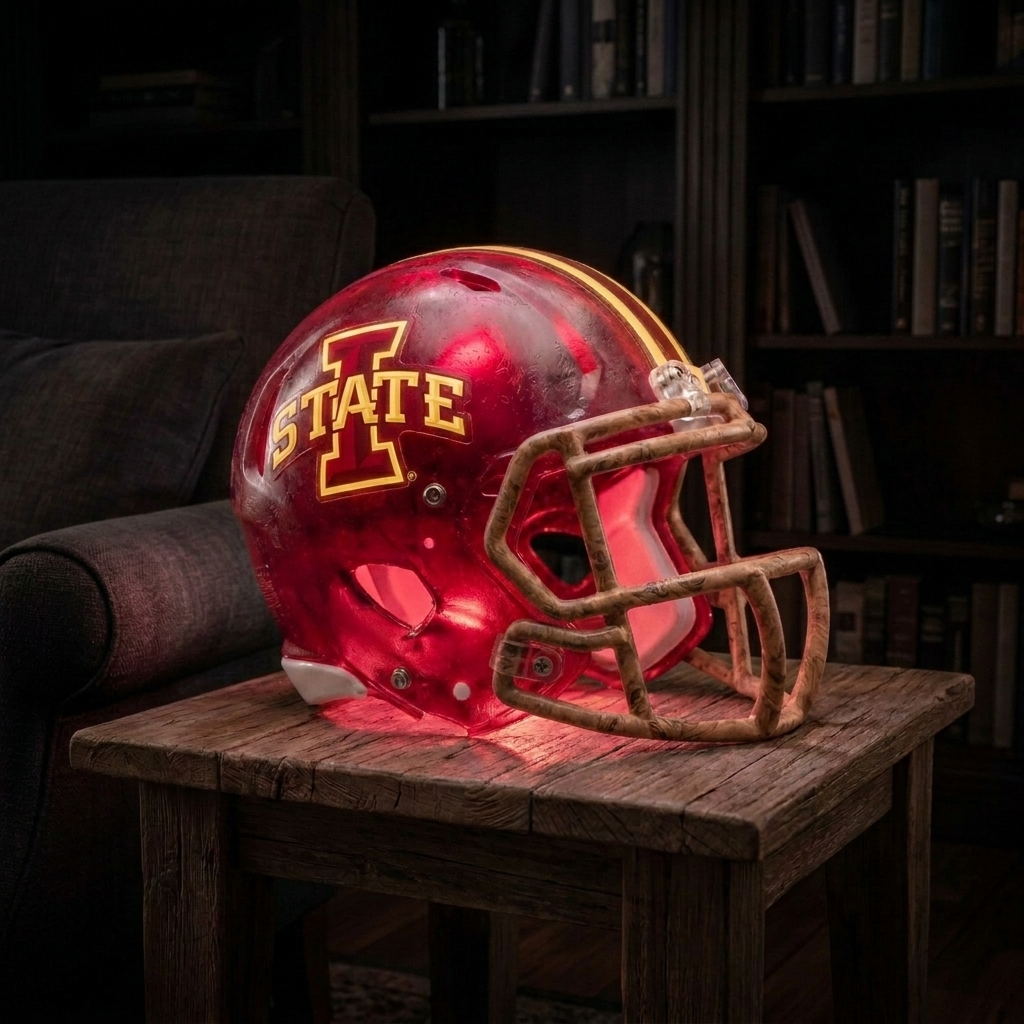 Handmade College Football Lamps