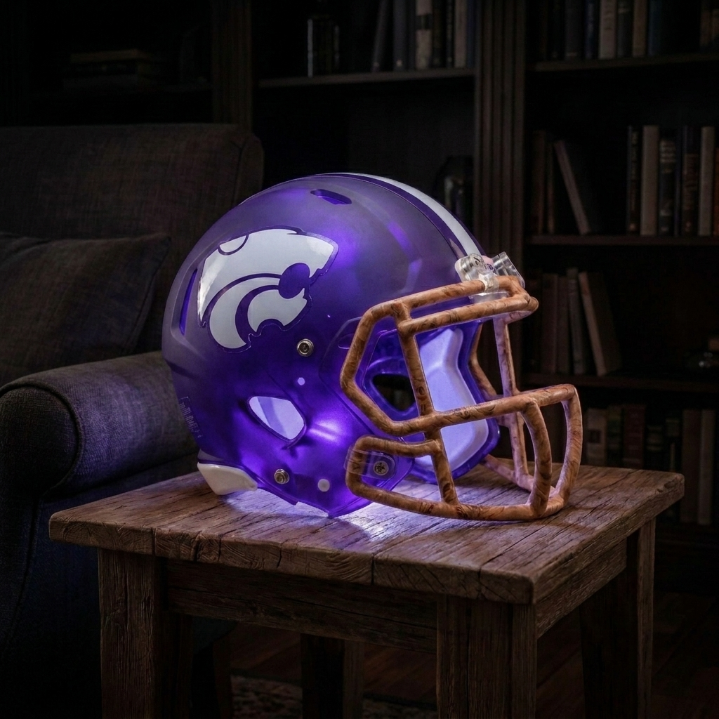 Handmade College Football Lamps