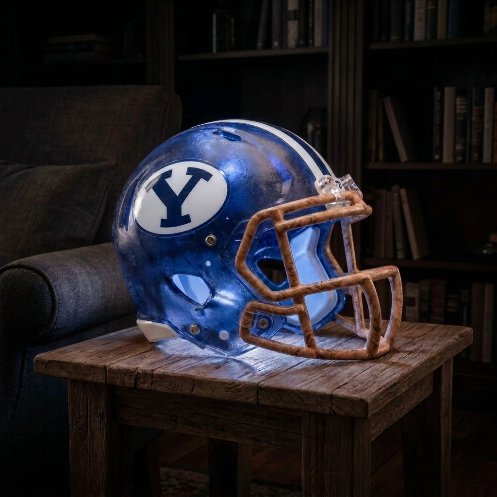 Handmade College Football Lamps